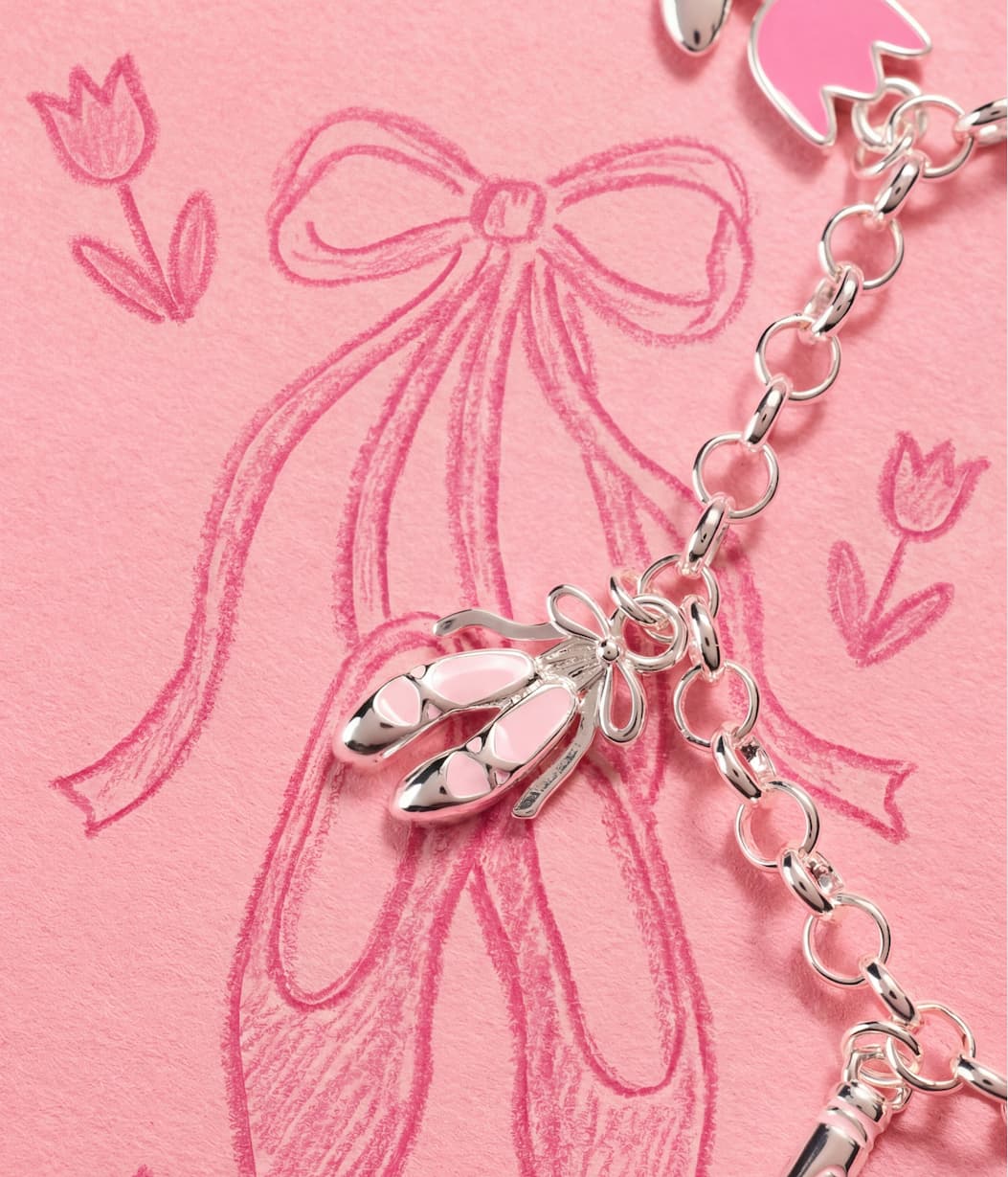 Shop Crayola Tickle Me Pink Charm Bracelet