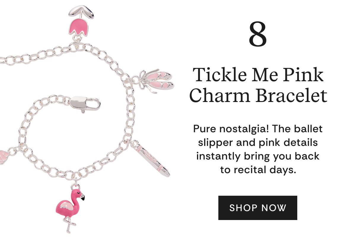 Shop Crayola Tickle Me Pink Charm Bracelet