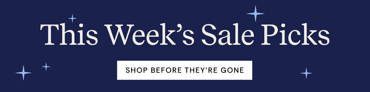 This Week's Sale Picks
