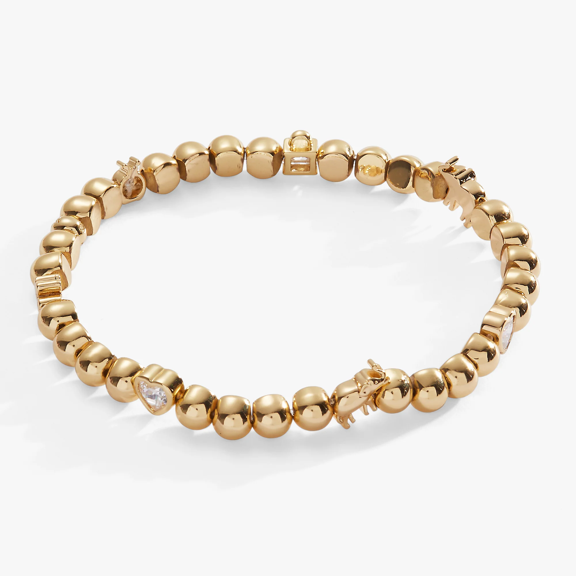 Image of Love and Luck Charm Stretch Bracelet