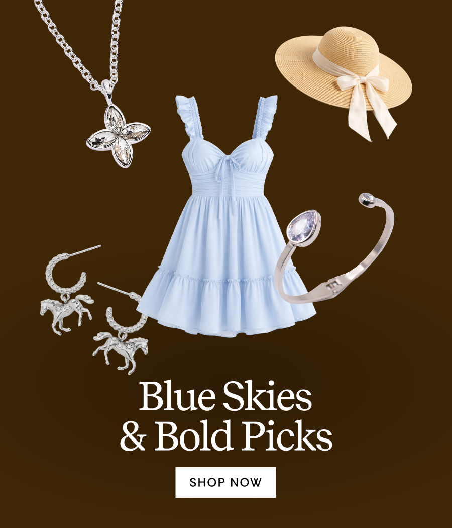 Blue Skies & Bold Picks