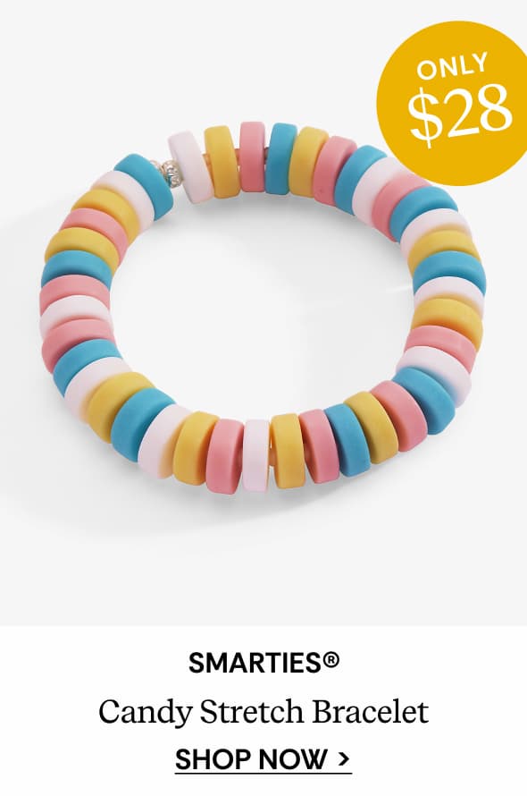 Shop SMARTIES® Candy Stretch Bracelet