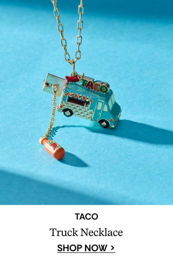 Shop Taco Truck Necklace