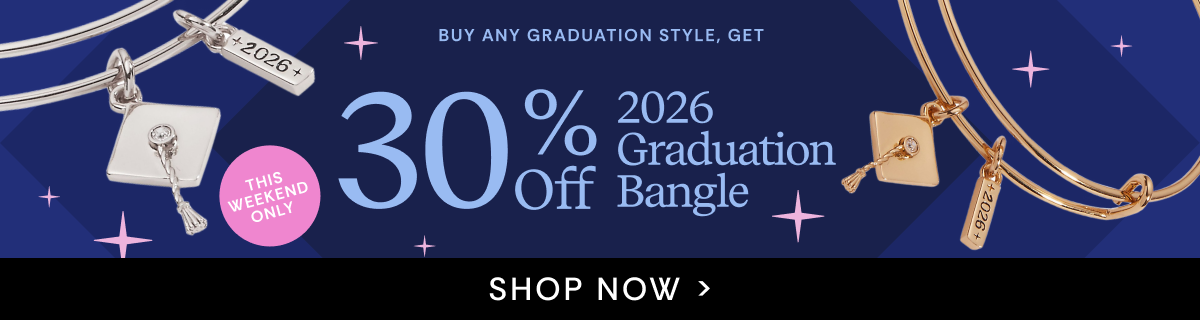 BOGO 30% 2026 Graduation Bangle | Shop the sale