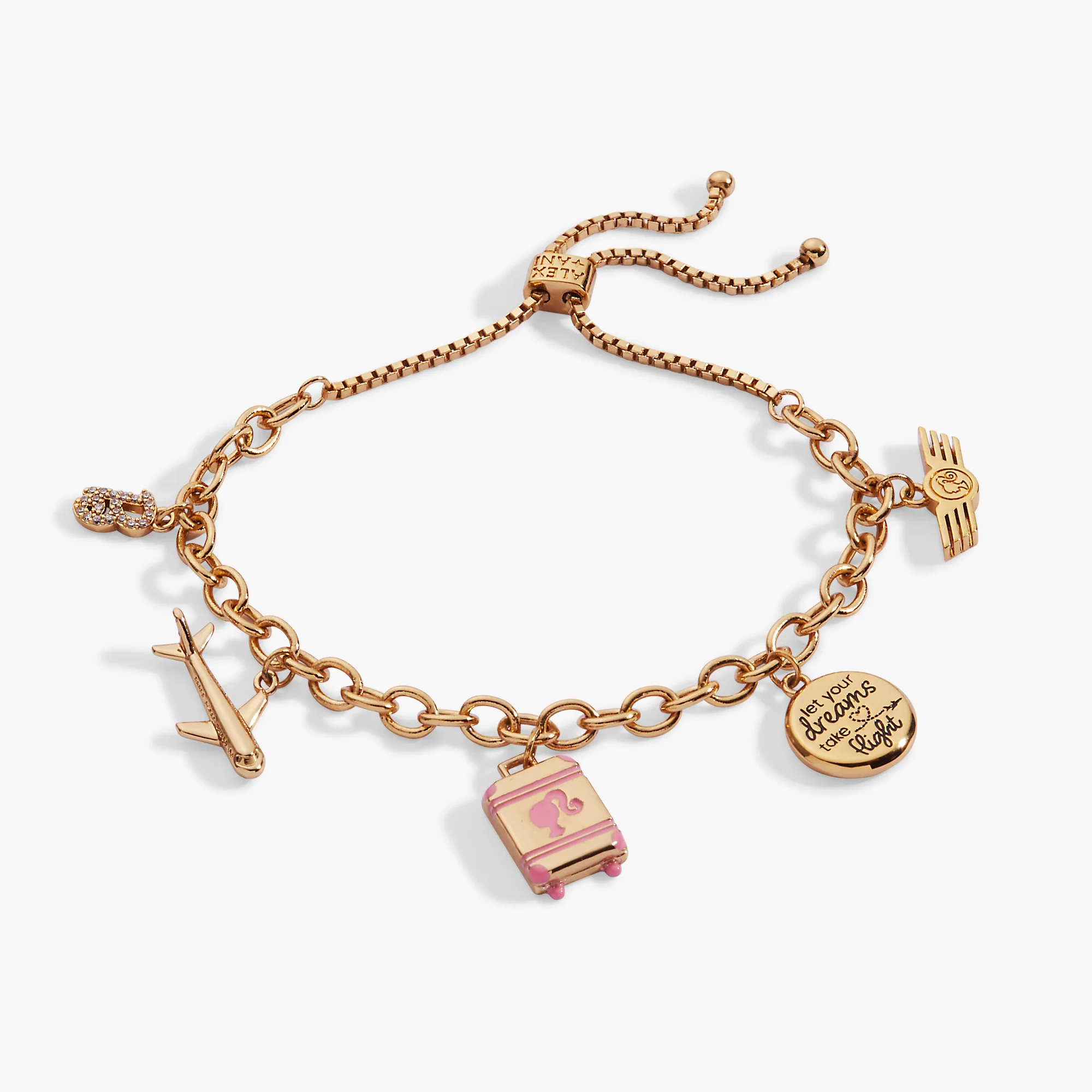 Image of Barbie™ Travel Bolo Bracelet