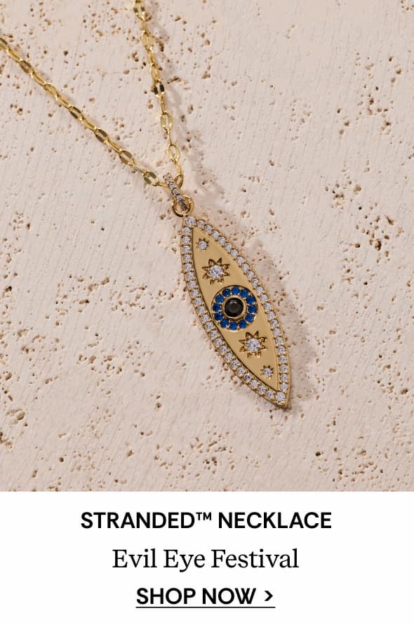 Shop Festival Stranded™ Evil Eye Necklace