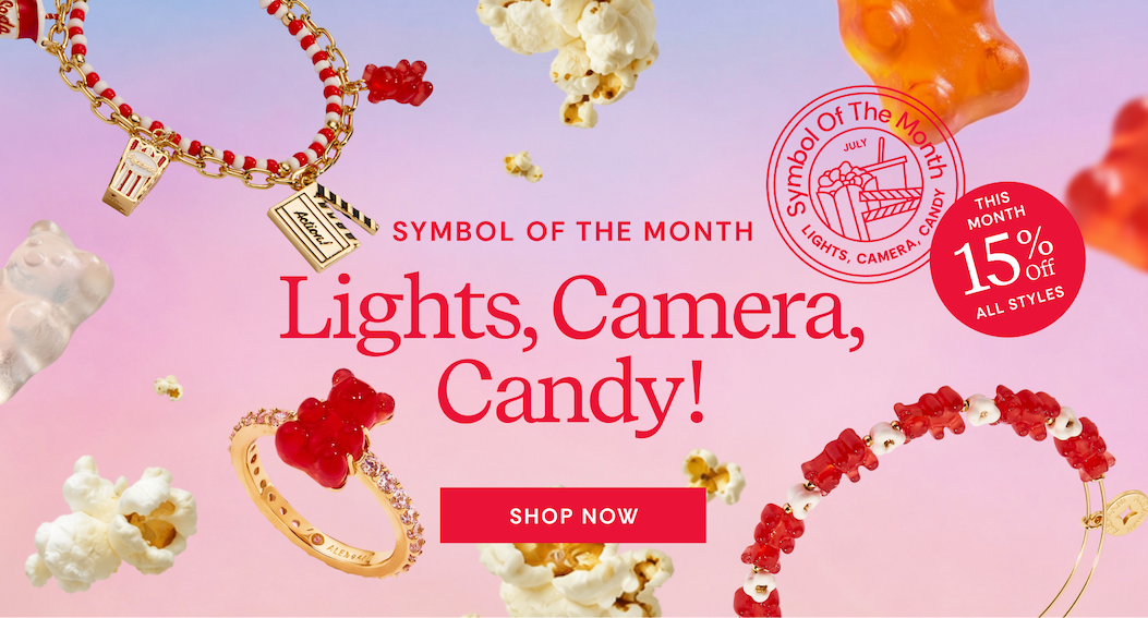 Shop Symbol of the Month | Lights, Camera, Candy!