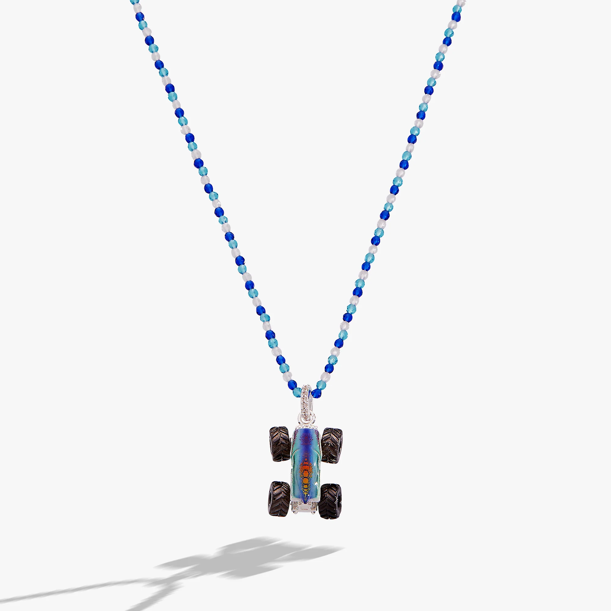 Image of Hot Wheels™ Mega Wrex™ Monster Truck Pendant Necklace