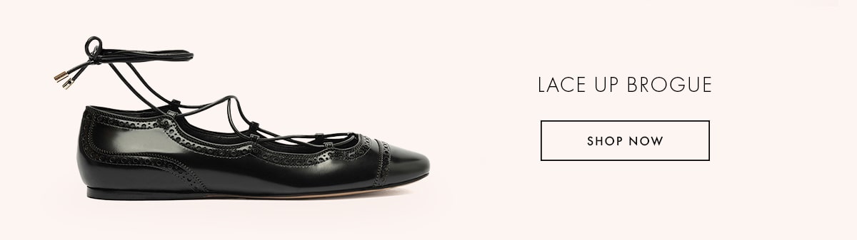 LACE UP BROGUE | SHOP NOW