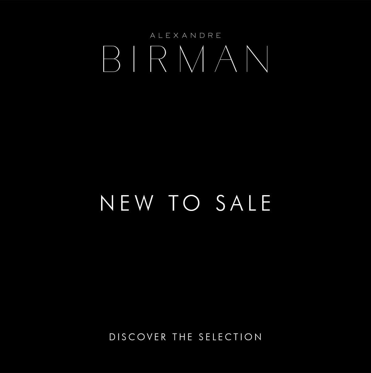 NEW TO SALE