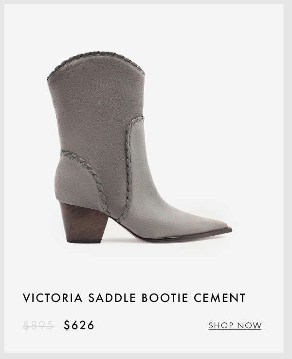 VICTORIA SADDLE BOOTIE CEMENT | SHOP NOW