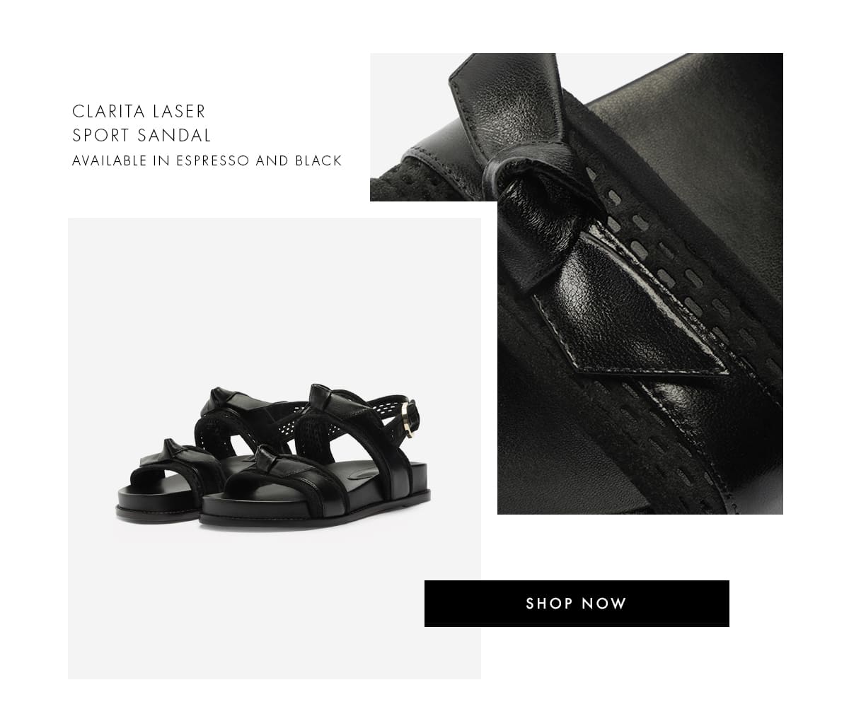CLARITA LASER SPORT SANDAL | SHOP NOW