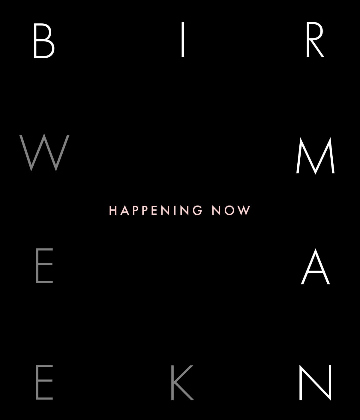 BIRMAN WEEK | TIMELESS PIECES LIMITED TIME | SHOP NOW