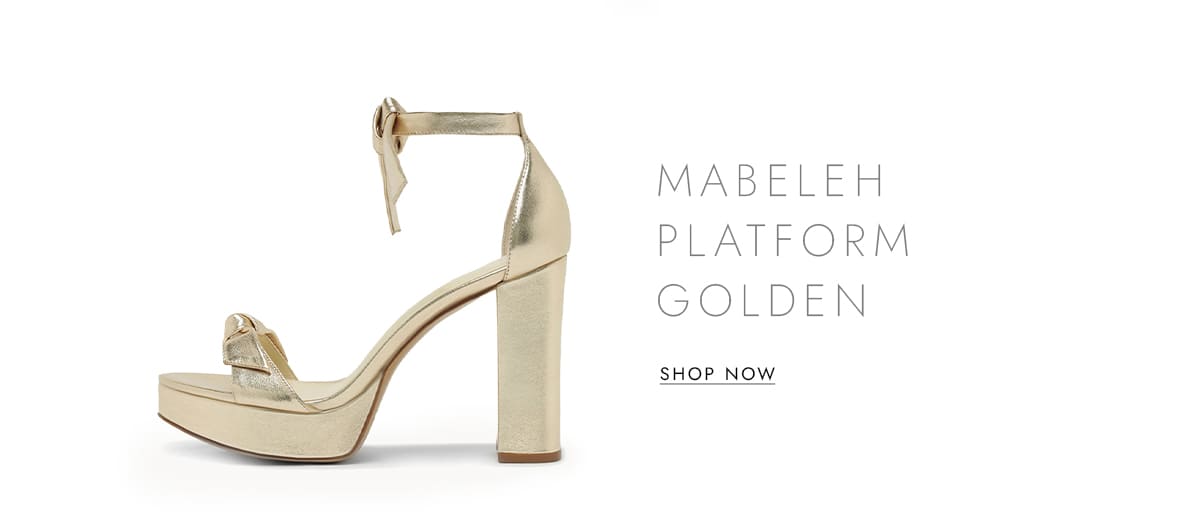 MABELEH PLATFORM GOLDEN | SHOP NOW