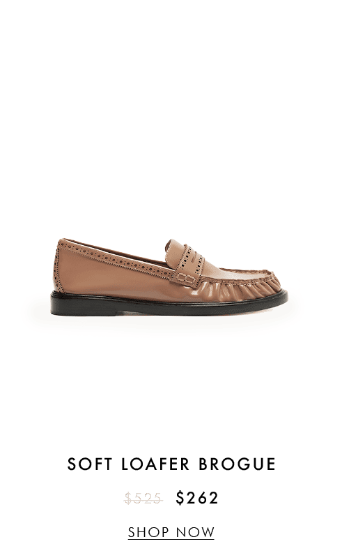 SOFT LOAFER BROGUE | SHOP NOW