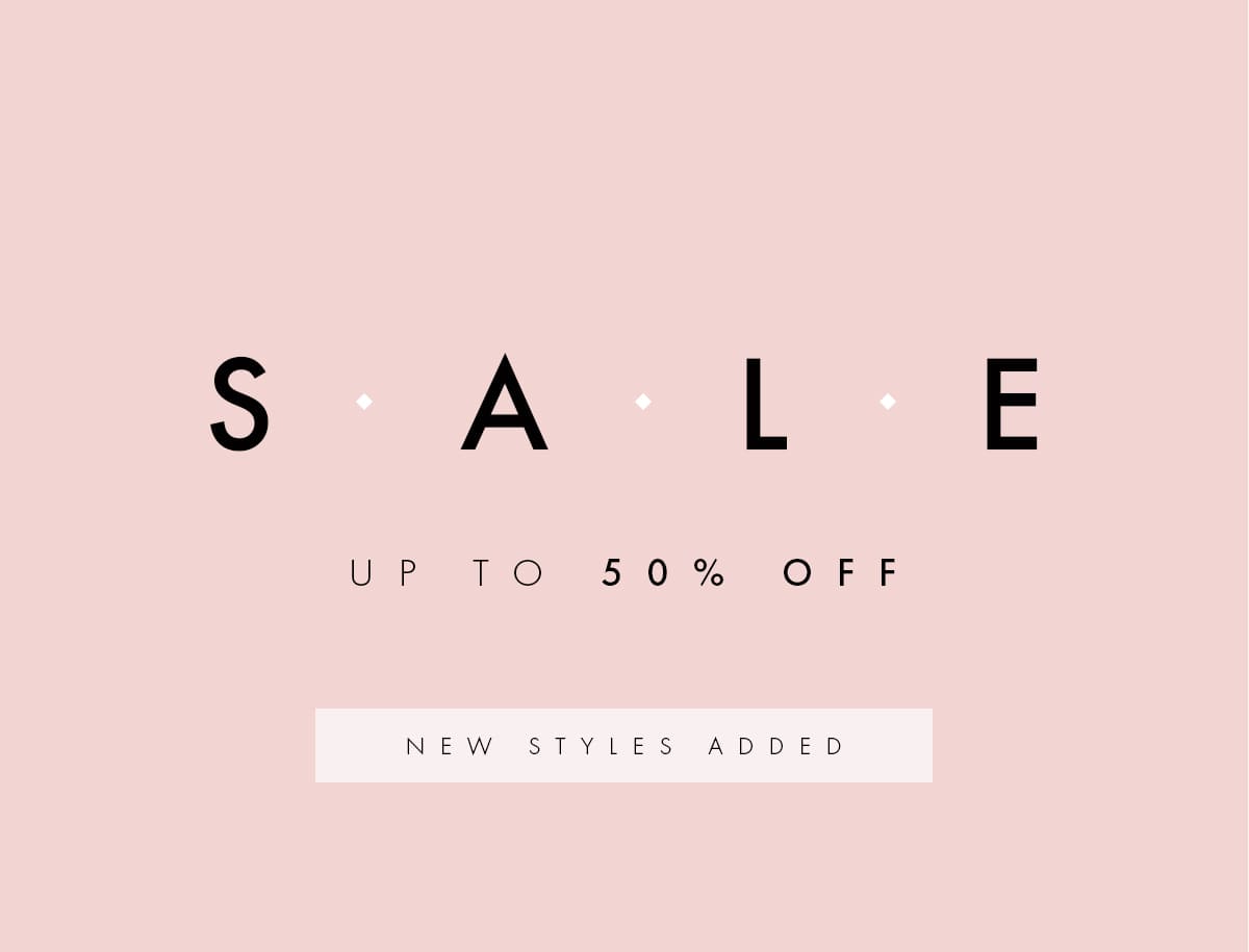 SALE UP TO 50% OFF