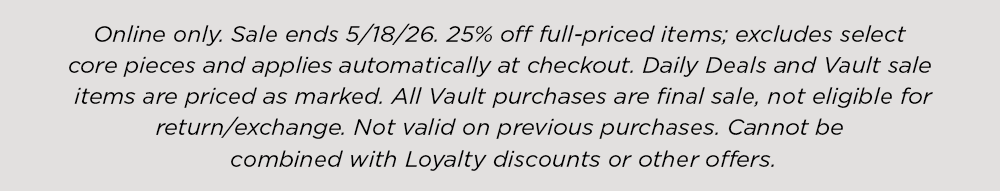 SHOP VAULT SALE