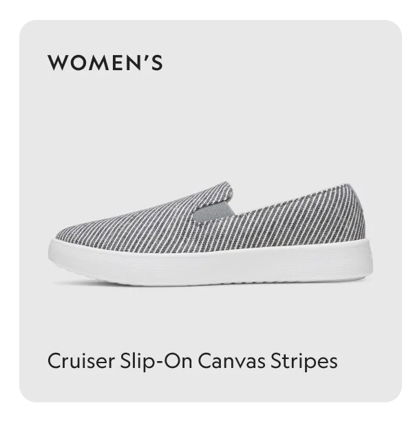 Cruiser Slip-on Canvas Stripes