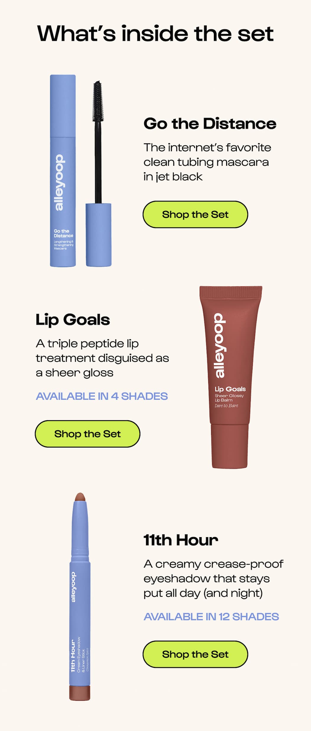 Shop the Set. On My Way Set. $45