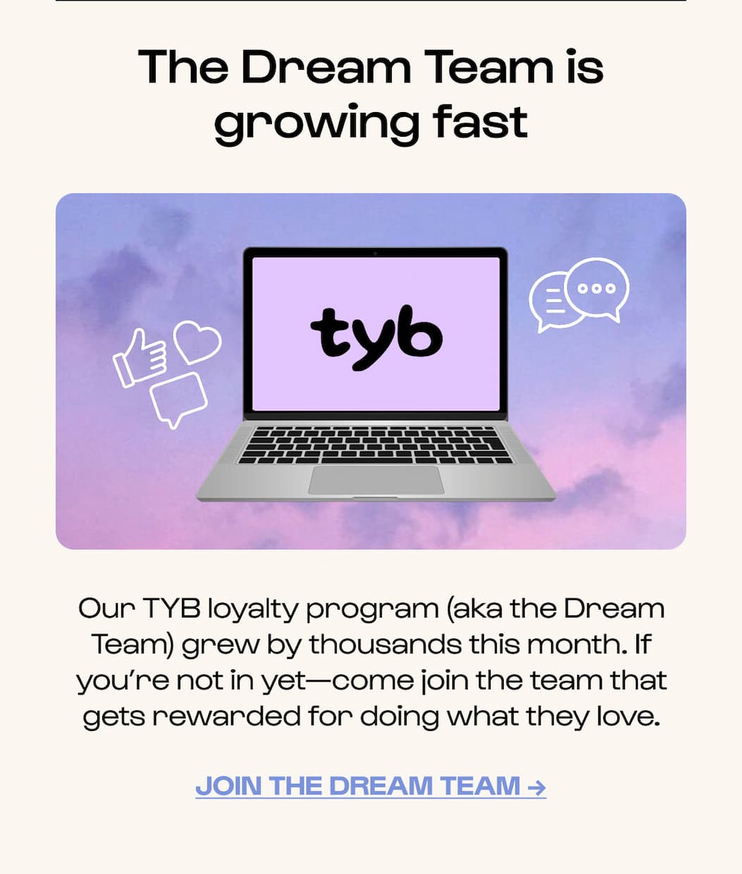 Join the dream team