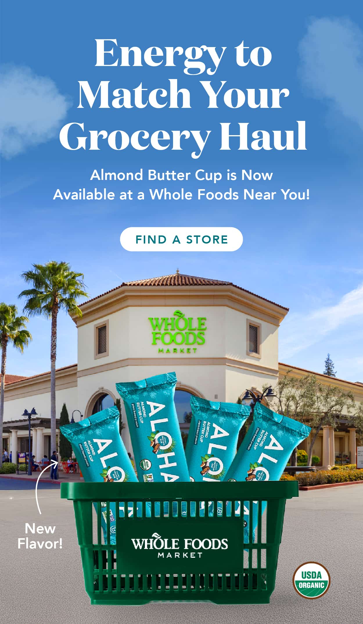 Almond Butter Cup is now available at a Whole Foods near you!