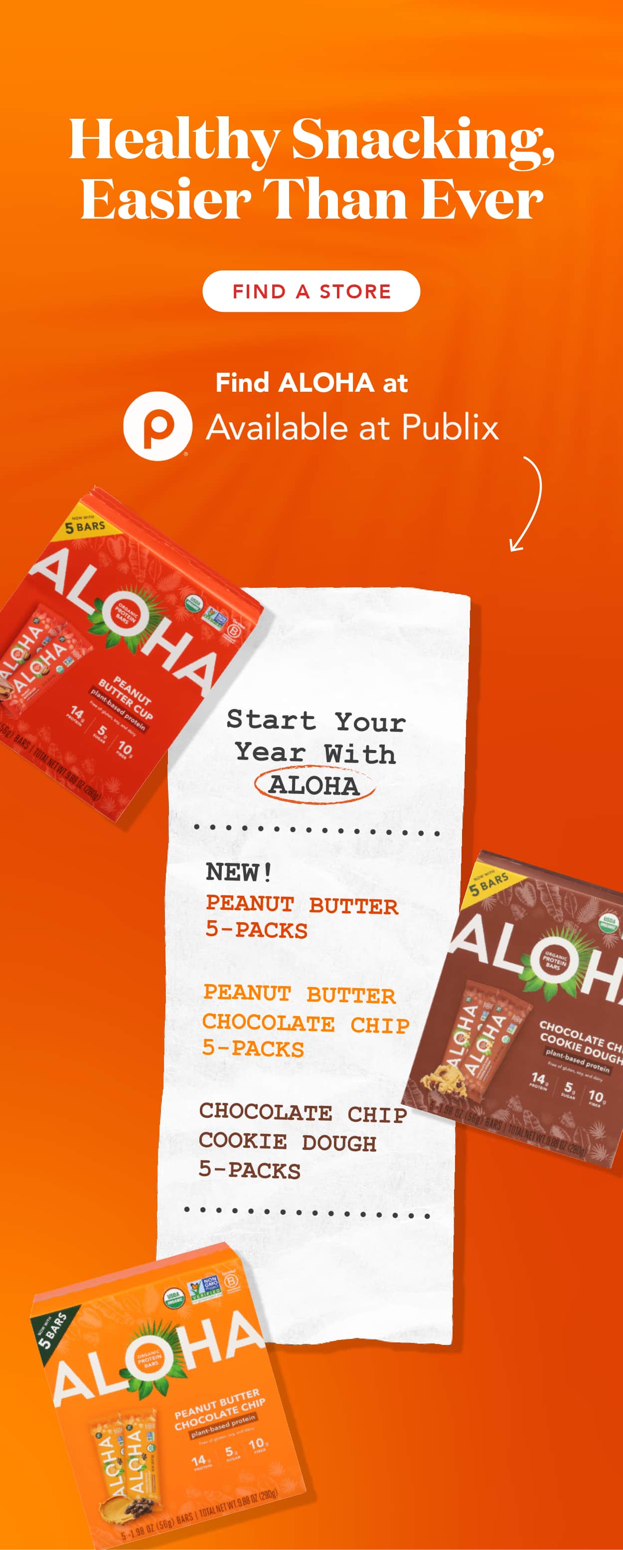Find more ALOHA flavors at Publix