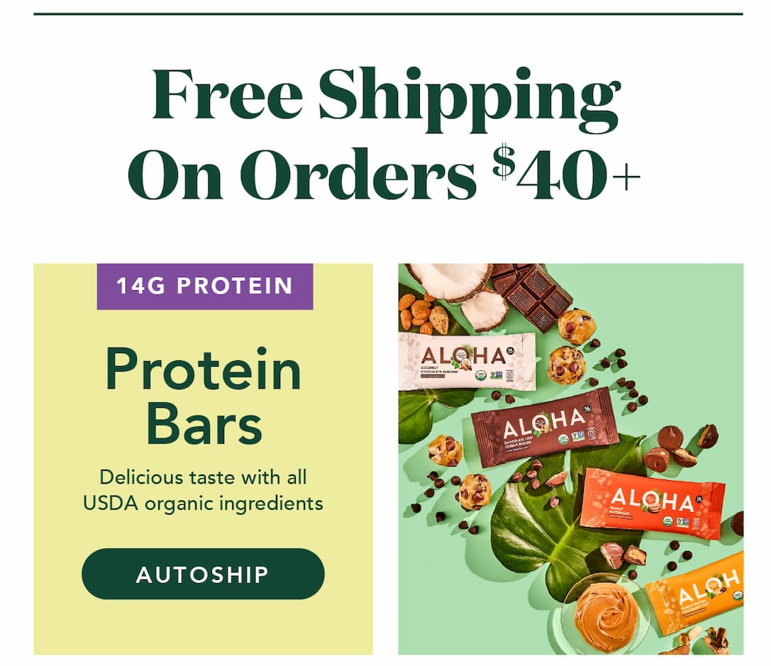 Create an autoship with protein bars!