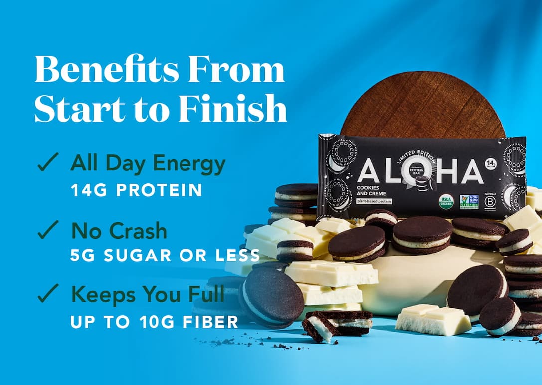 14g protein, 5g sugar or less, and up to 10g fiber!