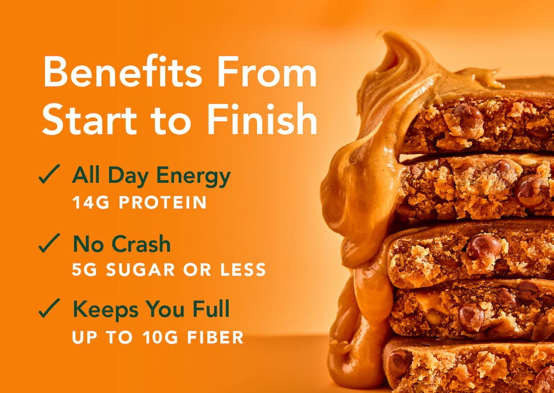 14g protein, 5g sugar or less, and up to 10g fiber
