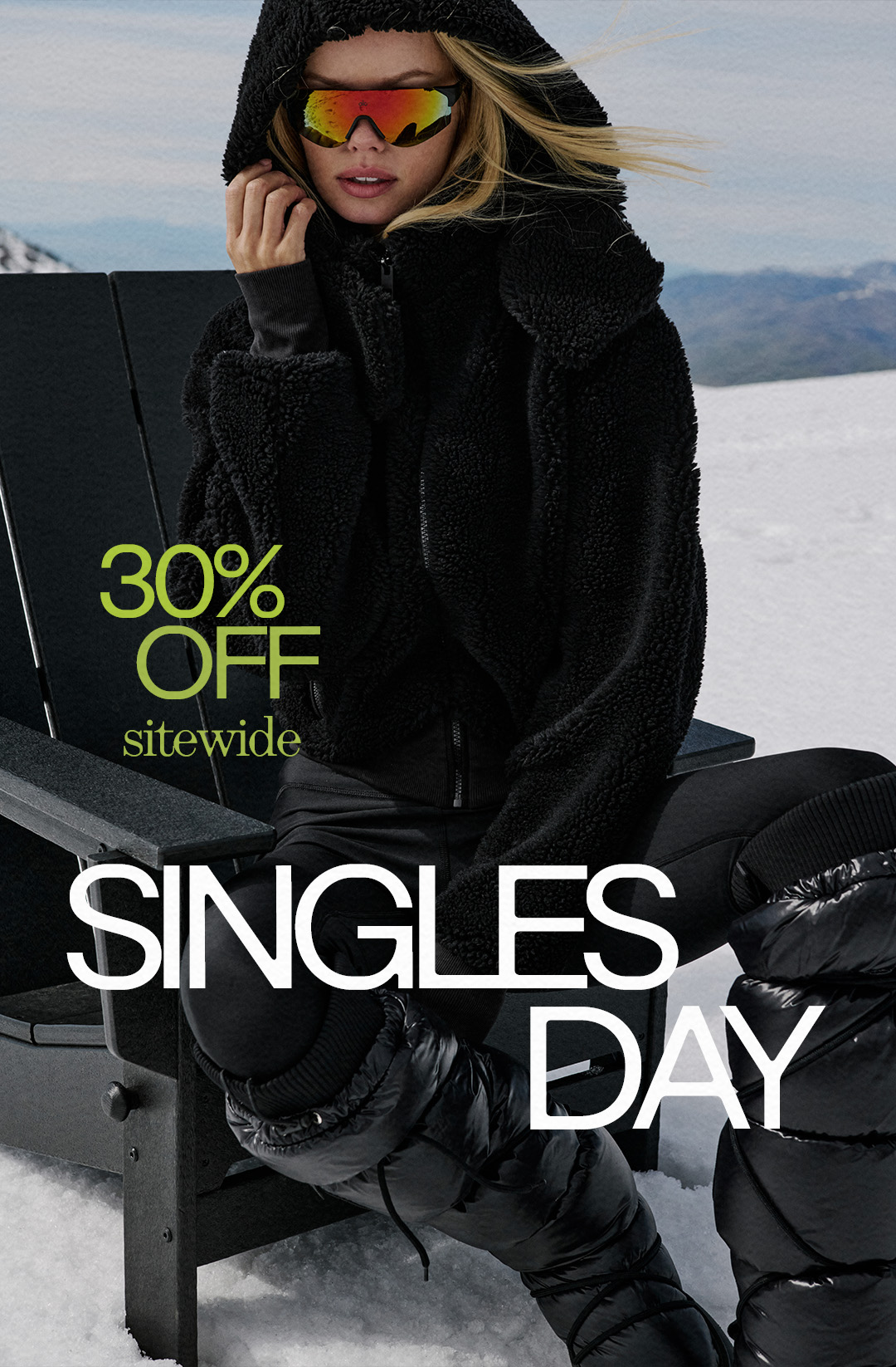 30% OFF sitewide SINGLES DAY