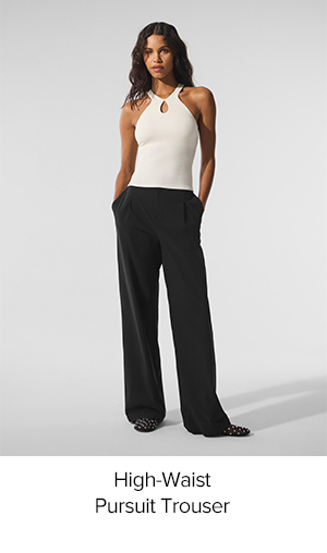 High-Waist Pursuit Trouser