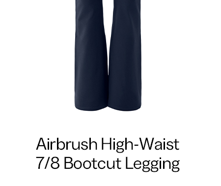 Airbrush High Waist Bootcut Legging