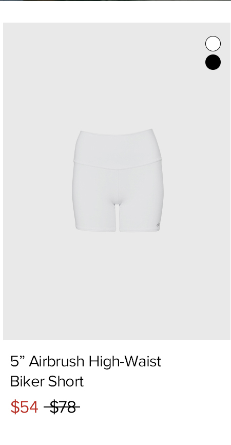 Airbrush High-Waist 5 Inch Biker Short
