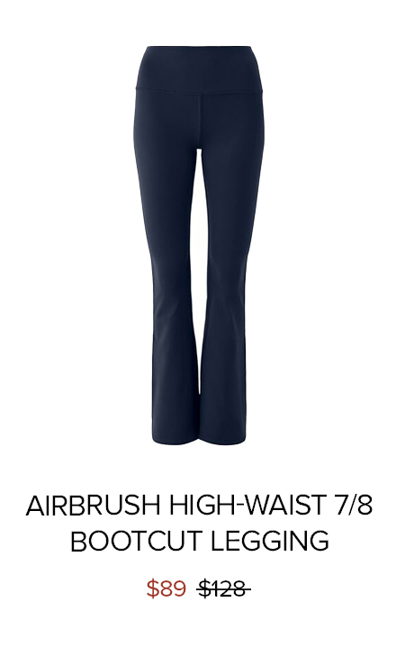 AIRBRUSH HIGH-WAIST 7/8 BOOTCUT LEGGING