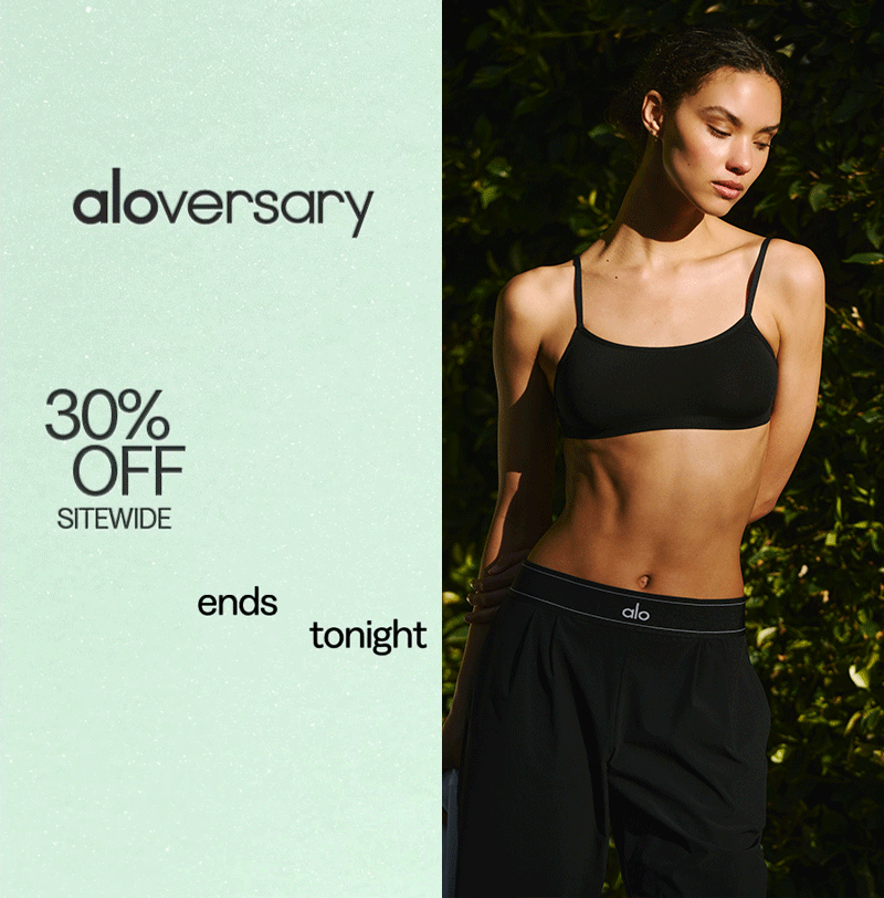 aloversary 30% OFF SITEWIDE ends tonight