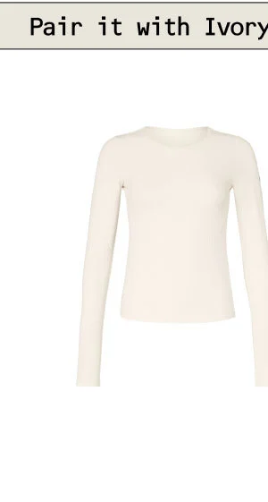 Ribbed Sea Coast Long Sleeve