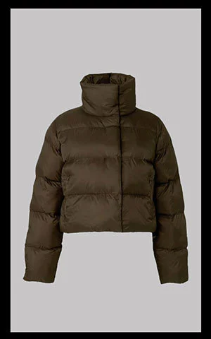 Gold Rush Puffer - Espresso