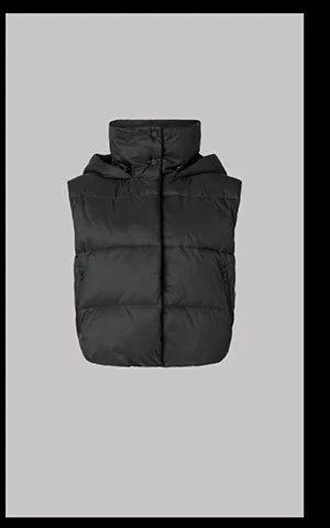 Gold Rush Puffer Vest - Black