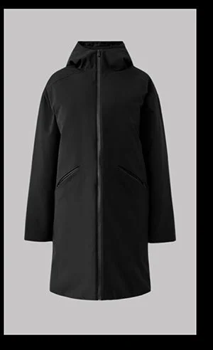 Rain or Shine Long Coat - Black
