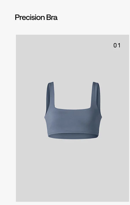 Precision Bra - Bluestone