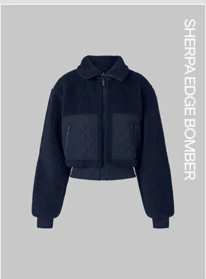 Sherpa Edge Bomber - Navy