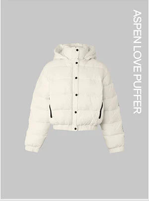 Aspen Love Puffer - Ivory