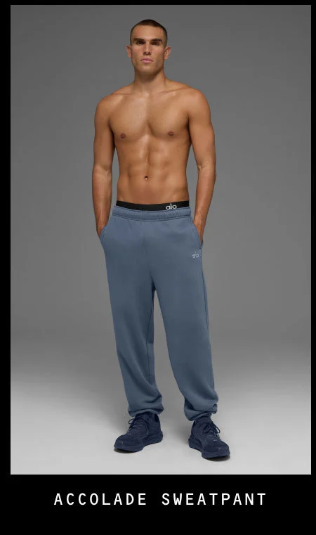 Accolade Sweatpant - Bluestone