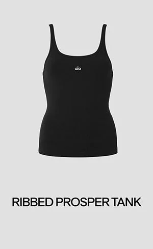 prosper tank - black