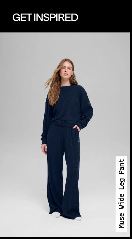 Muse Wide Leg - Navy