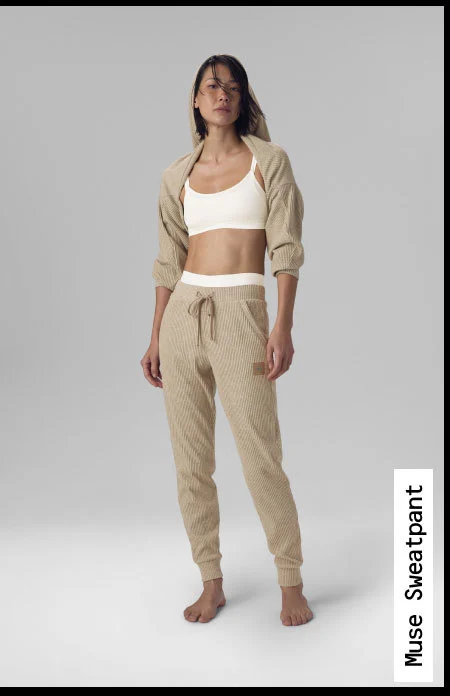 Muse Sweatpant - Gravel