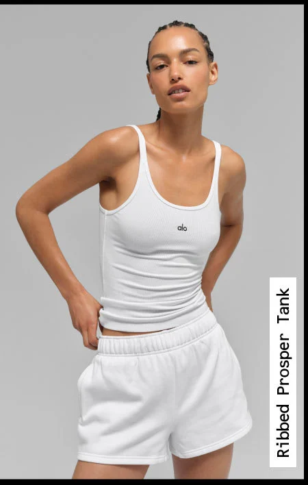 Prosper Tank - White