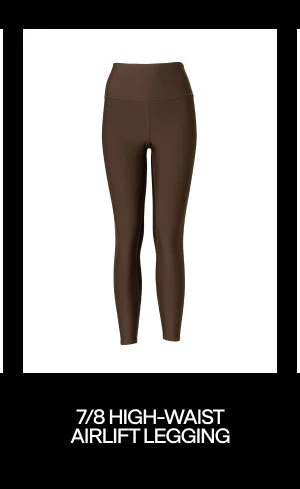 7/8 Airlift Legging - Espresso