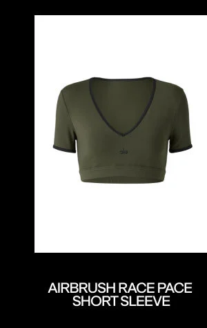 Race Pace Short Sleeve - Green Olive