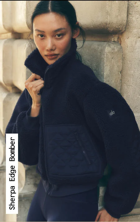 Sherpa Edge Bomber - navy